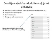 Презентация 'Ceļotāji Latvijā', 9.
