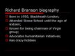 Презентация 'Sir Richard Branson', 2.
