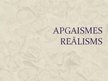 Презентация 'Apgaismes reālisms', 1.