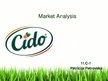 Презентация 'SIA "Cido Grupa" Market Analysis', 1.