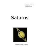 Реферат 'Saturns', 1.