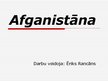 Презентация 'Konflikti Afganistānā', 1.