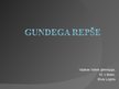 Презентация 'Gundega Repše', 1.