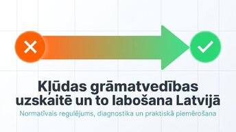 Презентация 'Kļūdas grāmatvedības uzskaitē un to labošana Latvijā', 1.