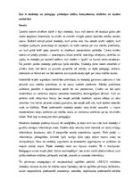 Конспект 'Kas ir skolotājs un pedagogs: profesijas būtība, kompetences, atbildība un nozīm', 1.