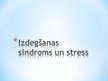 Реферат 'Izdegšanas sindroms un stress', 9.