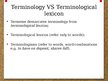 Презентация 'Terminology. Lexical Aspect', 8.