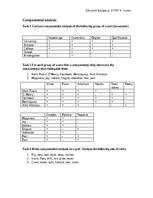 Конспект 'Componential analysis', 1.