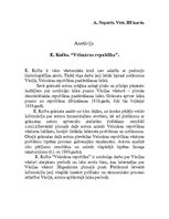 Конспект 'E.Kolba "Veimāras republika"', 1.