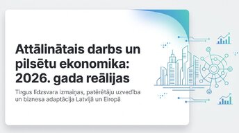 Презентация 'Attālinātais darbs un pilsētu ekonomika', 1.
