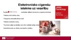 Презентация 'Elektroniskā cigarete', 10.