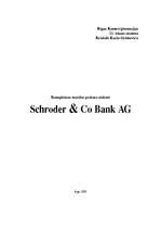 Отчёт по практике 'Finanšu tirgus pētījums (Schroders AG/Sveice)', 1.