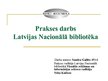 Отчёт по практике 'Latvijas Nacionālā bibliotēka', 36.