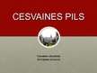 Презентация 'Cesvaines pils', 1.