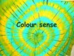 Презентация 'Colour Sense', 1.