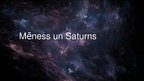 Презентация 'Mēness un Saturns', 1.