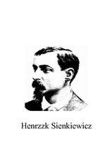 Реферат 'Henryk Sienkievicz', 1.
