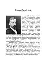 Реферат 'Henryk Sienkievicz', 2.