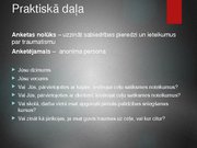 Реферат 'Traumatisms Latvijā, drošības apguves un ievērošanas nepieciešamība', 50.