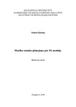 Конспект 'Mācību stundas plānojums pēc 9G modeļa', 1.