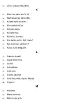 Образец документа 'Karaoke dziesmu saraksts alfabēta kārtībā', 3.
