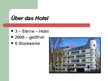 Презентация 'Das Hotel Europa City', 2.