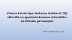 Презентация 'Lapu virsmas laukuma izmaiņas atkarībā no dažādiem faktoriem', 8.