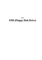 Реферат 'Floppy Disk Drive (FDD)', 1.