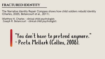 Презентация 'Psychological Trauma in  “The Hunger Games” and Real-Life Child Soldiers', 5.