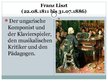 Презентация 'Franz Liszt', 1.