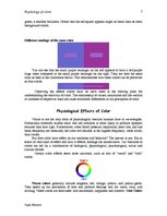 Реферат 'Psychology of Color', 7.