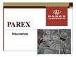 Презентация 'JS Parex Insurance', 1.