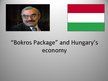 Презентация '"Bokros Package" and Hungary’s Economy', 1.