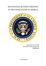 Реферат 'The National Security Strategy of the United States of America', 1.
