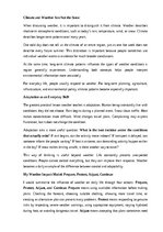 Эссе 'How weather affects daily life', 10.