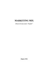 Реферат 'Marketing Mix', 1.