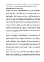 Эссе 'The importance of personal responsibility', 2.