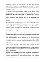 Эссе 'The importance of personal responsibility', 8.