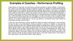 Презентация 'Techniques Used by Coaches to Improve Performance', 7.