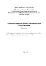 Реферат 'Uzņēmuma ienākuma nodokļa politika Latvijā un Eiropas Savienībā', 1.