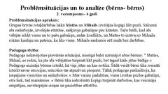 Конспект 'Problēmsituācija (bērns-bērns)', 2.