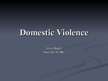 Презентация 'Domestic Violence in UK', 1.