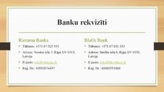 Презентация 'Banku salīdzinājums uzņēmumiem', 3.