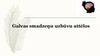 Презентация 'Galvas smadzeņu daļas un iegarenās smadzenes', 6.