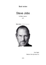 Реферат 'Book Review "Steve Jobs"', 1.