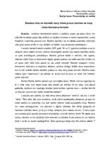 Конспект 'Romāna vieta un stāvoklis starp citiem prozas žanriem un starp citām literatūras', 1.