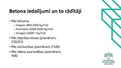 Презентация 'Betons un tā vēsture', 4.
