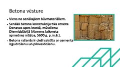 Презентация 'Betons un tā vēsture', 6.