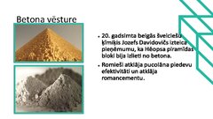 Презентация 'Betons un tā vēsture', 7.