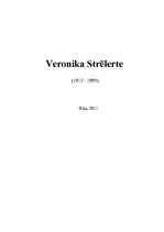 Реферат 'Veronika Strēlerte', 1.